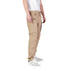 Replay Beige Cotton Relaxed Fit Jeans