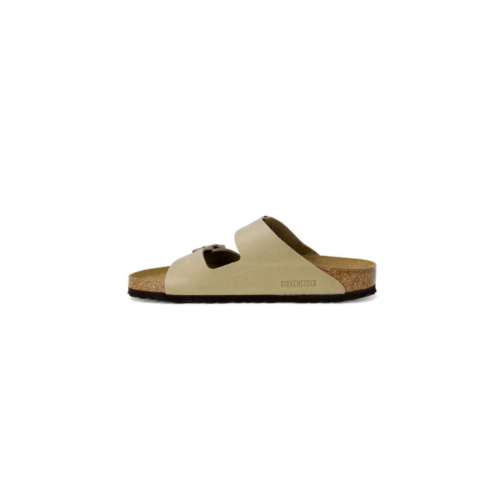Birkenstock Beige Synthetik-Hausschuhe