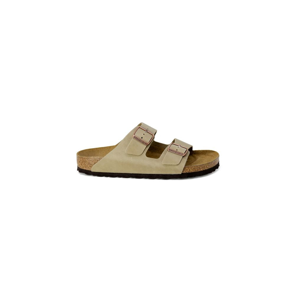 Birkenstock Beige Synthetik-Hausschuhe