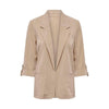 Nur beige Viskoseblazer
