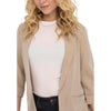 Nur beige Viskoseblazer