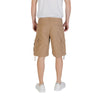 Jack Jones Beige Cotton Bermuda Shorts