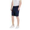 Hugo Boss Blue Cotton Bermuda Shorts