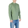 Gianni Lupo Green Cotton Long Sleeve T-Shirt