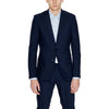Antony Morato Blue Polyester Blazer