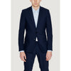 Antony Morato Blue Polyester Blazer