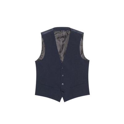 Antony Morato Blue Polyester Waistcoat