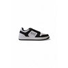 EA7 Emporio Armani Black And White Polyester Athletic Sneakers