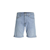 Jack Jones Light Blue Cotton Bermuda Shorts