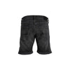 Jack Jones Black Cotton Bermuda Shorts