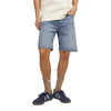 Jack Jones Blue Cotton Bermuda Shorts