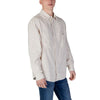 Calvin Klein Jeans Beige Recycled Cotton Shirt