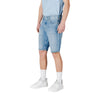 Calvin Klein Jeans Blue Cotton Bermuda Shorts
