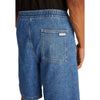 Calvin Klein Jeans Blue Cotton Bermuda Shorts