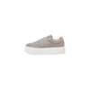 Calvin Klein Jeans Beige Recycled Cotton Platform Sneakers