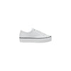 Calvin Klein Jeans Black And White Leather Platform Sneakers