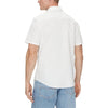Calvin Klein White Organic Cotton Shortsleeve Shirt