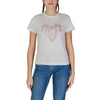 Guess Active Cream Cotton T-Shirt