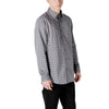 Guess Gray Cotton Pattern Shirt