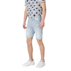 Antony Morato Light Blue Cotton Bermuda Shorts