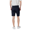 Antony Morato Blue Cotton Bermuda Shorts