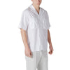 Antony Morato White Lyocell Shortsleeve Shirt