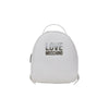 Love Moschino White Polyethylene Backpack