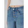 Liu Jo Blue Cotton Bootcut Jeans