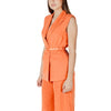 Liu Jo Orange Lyocell Waistcoat