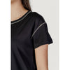 Liu Jo Black Cotton T-Shirt