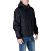 Armani Exchange Blue Polyamide Shell Jacket