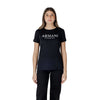Armani Exchange Black Cotton Long Sleeve T-Shirt