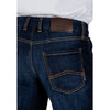 Armani Exchange Blue Cotton Bermuda Shorts