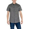 Armani Exchange Black Cotton Shortsleeve Shirt