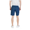 Hugo Boss Blue Cotton Bermuda Shorts