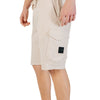 Hugo Boss Beige Polyester Bermuda Shorts