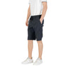 Hugo Boss Blue Polyester Bermuda Shorts