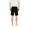 Hugo Boss Black Cotton Bermuda Shorts