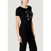 EA7 Emporio Armani Black Cotton T-Shirt