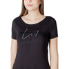 EA7 Emporio Armani Black Cotton T-Shirt