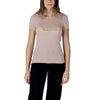 EA7 Emporio Armani Pink Modal T-Shirt