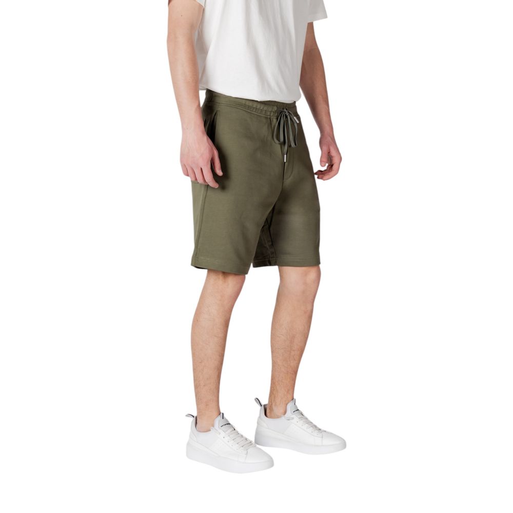 Grüne Bermuda-Shorts aus Baumwolle von Replay