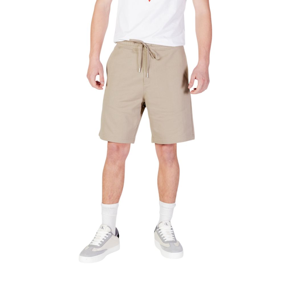 Replay Beige Baumwoll-Bermudashorts