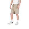 Replay Beige Baumwoll-Bermudashorts