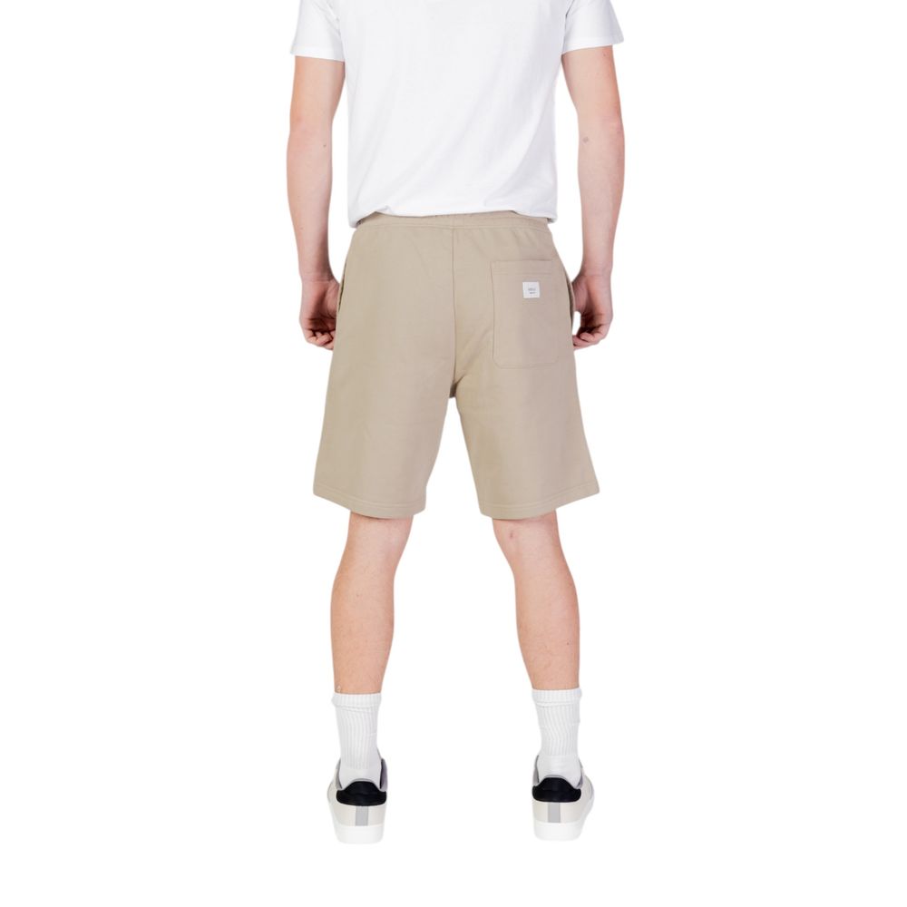 Replay Beige Baumwoll-Bermudashorts