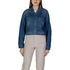 Replay Blue Cotton Denim Jacket