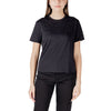 Jacqueline De Yong Black Cotton T-Shirt
