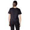 Jacqueline De Yong Black Cotton T-Shirt