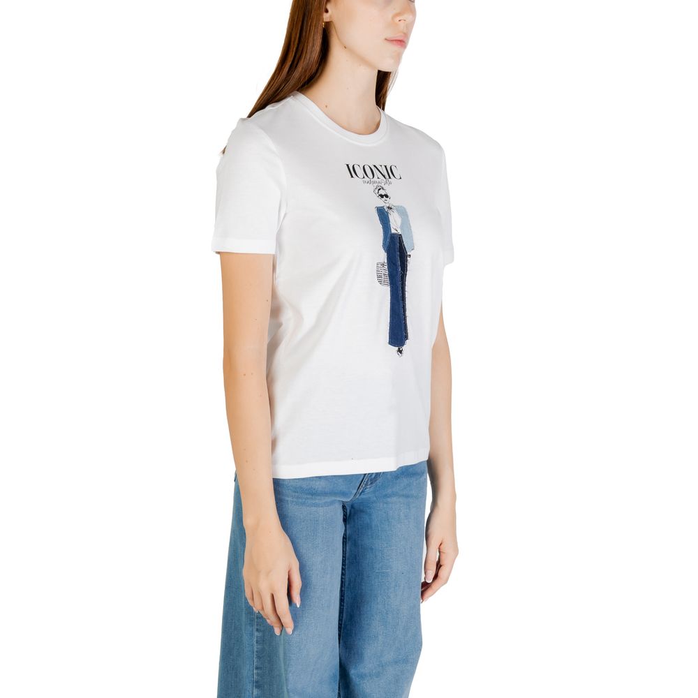 Only Blue Bio-Baumwoll-T-Shirt