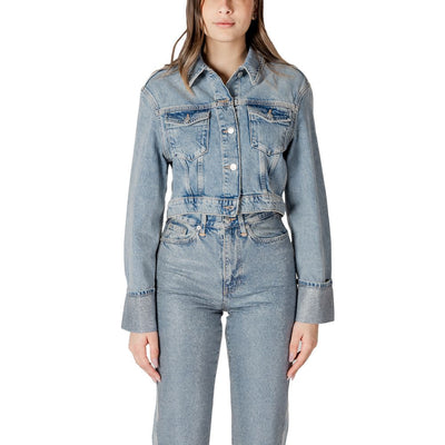 Nur hellblaue Jacken und Mäntel aus Bio-Baumwolle